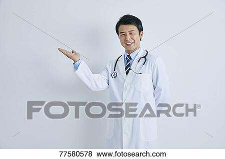 Stock Photo - Japanese doctor. Fotosearch