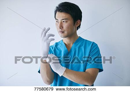 Stock Photo - Japanese doctor. Fotosearch