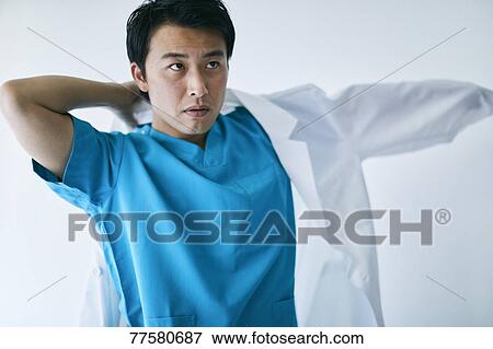 Japanese doctor View Large Photo Image Stock Photo - Japanese doctor. Fotosearch