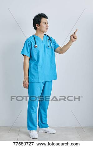 Stock Photo - Japanese doctor. Fotosearch