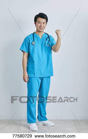 Stock Photo - Japanese doctor. Fotosearch