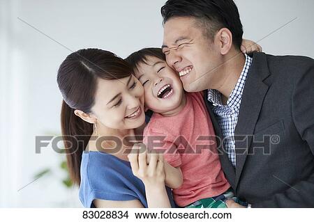 Japanese family View Large Photo Image Picture - Japanese family. Fotosearch