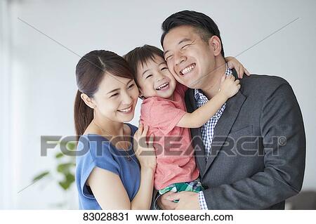 Japanese family View Large Photo Image Stock Image - Japanese family. Fotosearch