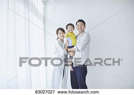 Japanese family View Large Photo Image Stock Photo - Japanese family. Fotosearch