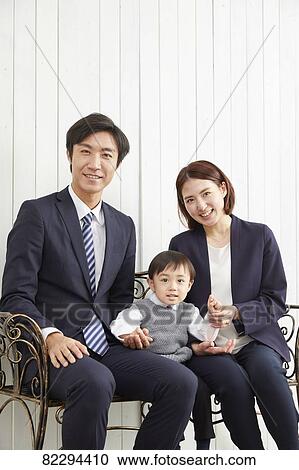 Japanese family studio photo shoot View Large Photo Image Stock Image - Japanese family studio photo shoot. Fotosearch