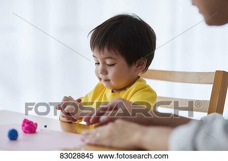 Japanese father and kid playing View Large Photo Image Stock Photography - Japanese father and kid playing. Fotosearch