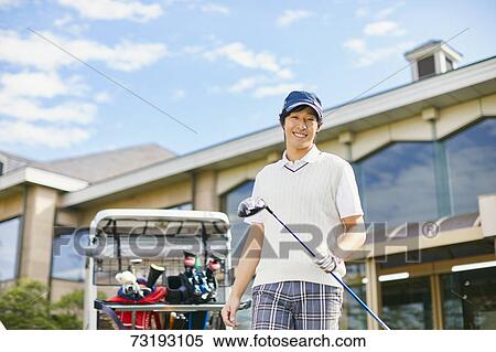 Japanese golf player on course View Large Photo Image Stock Photography - Japanese golf player on course. Fotosearch