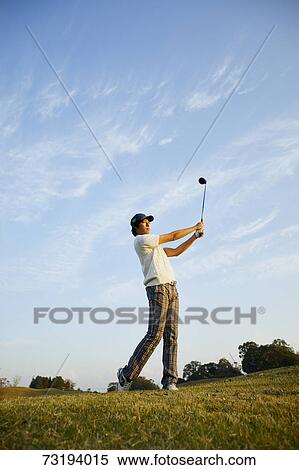 Japanese golf player on course View Large Photo Image Stock Photography - Japanese golf player on course. Fotosearch