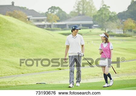 Japanese golf players on course View Large Photo Image Stock Photograph - Japanese golf players on course. Fotosearch