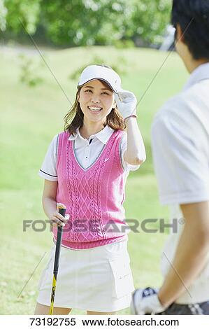 Japanese golf players on course View Large Photo Image Stock Photography - Japanese golf players on course. Fotosearch