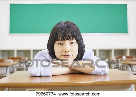 Japanese high-school girl View Large Photo Image Picture - Japanese high-school girl. Fotosearch