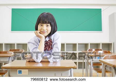 Japanese high-school girl View Large Photo Image Stock Image - Japanese high-school girl. Fotosearch