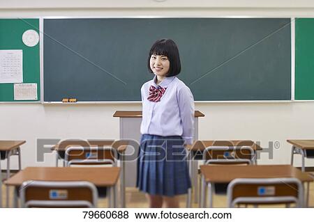 Japanese high-school girl View Large Photo Image Stock Photo - Japanese high-school girl. Fotosearch