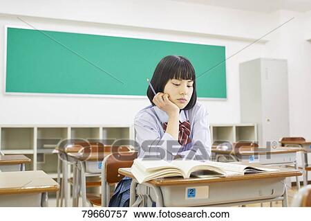 Japanese high-school girl View Large Photo Image Stock Photo - Japanese high-school girl. Fotosearch