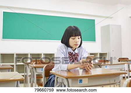 Japanese high-school girl View Large Photo Image Stock Photo - Japanese high-school girl. Fotosearch