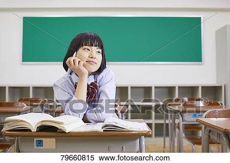 Japanese high-school girl View Large Photo Image Stock Photography - Japanese high-school girl. Fotosearch