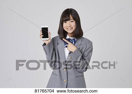 Japanese junior high student View Large Photo Image Picture - Japanese junior high student. Fotosearch