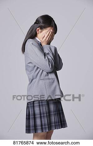 Japanese junior high student View Large Photo Image Picture - Japanese junior high student. Fotosearch
