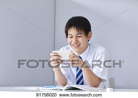 Japanese junior high student View Large Photo Image Stock Image - Japanese junior high student. Fotosearch