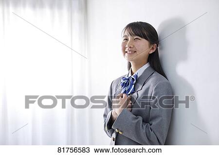Japanese junior high student View Large Photo Image Stock Image - Japanese junior high student. Fotosearch
