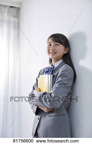 Japanese junior high student View Large Photo Image Stock Image - Japanese junior high student. Fotosearch
