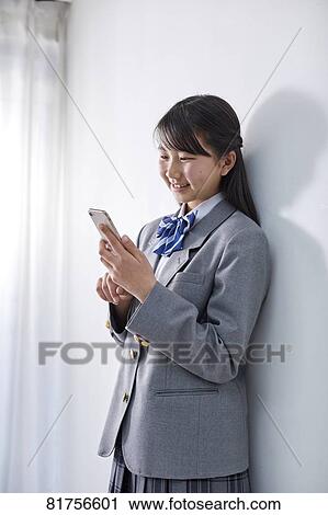 Japanese junior high student View Large Photo Image Stock Image - Japanese junior high student. Fotosearch