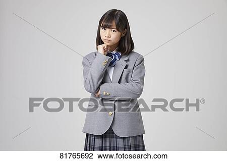 Japanese junior high student View Large Photo Image Stock Image - Japanese junior high student. Fotosearch