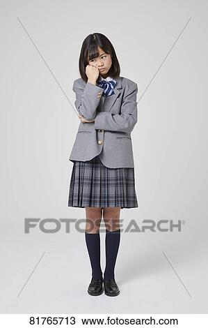 Japanese junior high student View Large Photo Image Stock Image - Japanese junior high student. Fotosearch