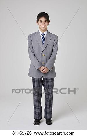Japanese junior high student View Large Photo Image Stock Image - Japanese junior high student. Fotosearch