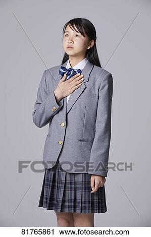 Japanese junior high student View Large Photo Image Stock Image - Japanese junior high student. Fotosearch