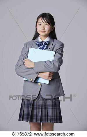Japanese junior high student View Large Photo Image Stock Image - Japanese junior high student. Fotosearch