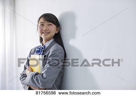 Japanese junior high student View Large Photo Image Stock Photo - Japanese junior high student. Fotosearch