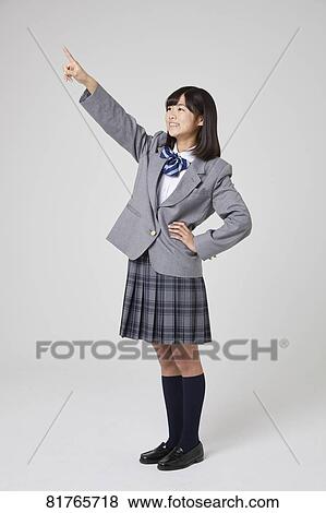 Stock Photo - Japanese junior high student. Fotosearch