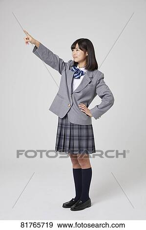 Stock Photo - Japanese junior high student. Fotosearch