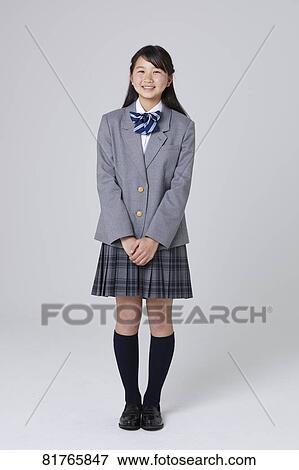 Japanese junior high student View Large Photo Image Stock Photo - Japanese junior high student. Fotosearch