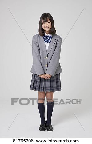 Japanese junior high student View Large Photo Image Stock Photograph - Japanese junior high student. Fotosearch