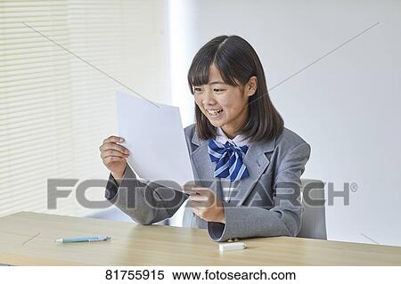 Stock Photography - Japanese junior high student. Fotosearch