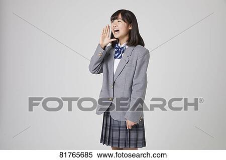 Japanese junior high student View Large Photo Image Stock Photography - Japanese junior high student. Fotosearch