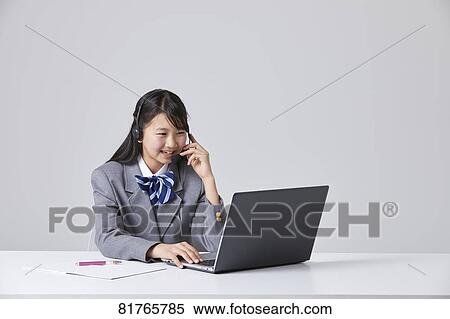 Stock Photography - Japanese junior high student. Fotosearch