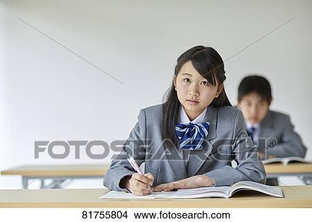 Japanese junior high students View Large Photo Image Picture - Japanese junior high students. Fotosearch