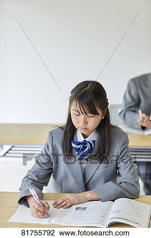 Japanese junior high students View Large Photo Image Stock Image - Japanese junior high students. Fotosearch
