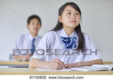 Japanese junior high students View Large Photo Image Stock Image - Japanese junior high students. Fotosearch