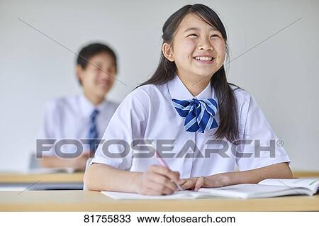 Japanese junior high students View Large Photo Image Stock Image - Japanese junior high students. Fotosearch