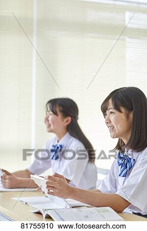 Japanese junior high students View Large Photo Image Stock Image - Japanese junior high students. Fotosearch