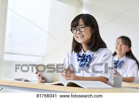 Japanese junior high students View Large Photo Image Stock Image - Japanese junior high students. Fotosearch