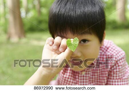 Japanese kid in a city park View Large Photo Image Stock Image - Japanese kid in a city park. Fotosearch