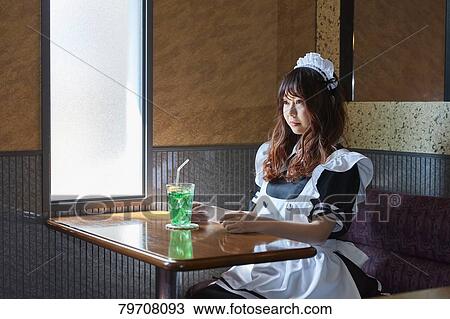 Japanese maid cosplay View Large Photo Image Stock Image - Japanese maid cosplay. Fotosearch