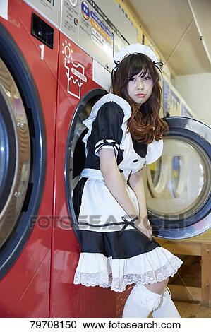 Japanese maid cosplay View Large Photo Image Stock Image - Japanese maid cosplay. Fotosearch