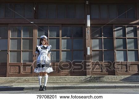 Japanese maid cosplay View Large Photo Image Stock Image - Japanese maid cosplay. Fotosearch