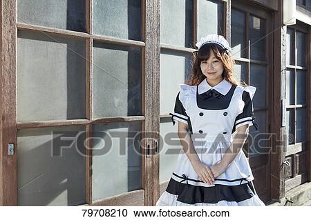 Japanese maid cosplay View Large Photo Image Stock Image - Japanese maid cosplay. Fotosearch